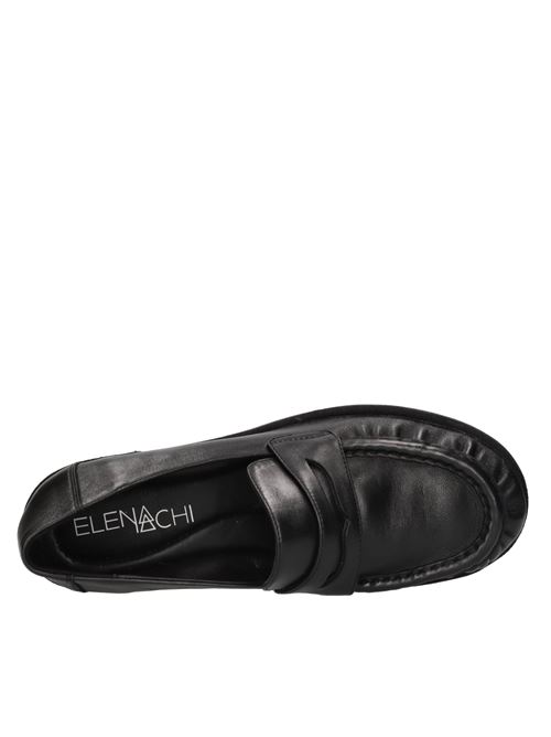 Mocassini modello EE-05 in pelle ELENA IACHI | EE05NERO